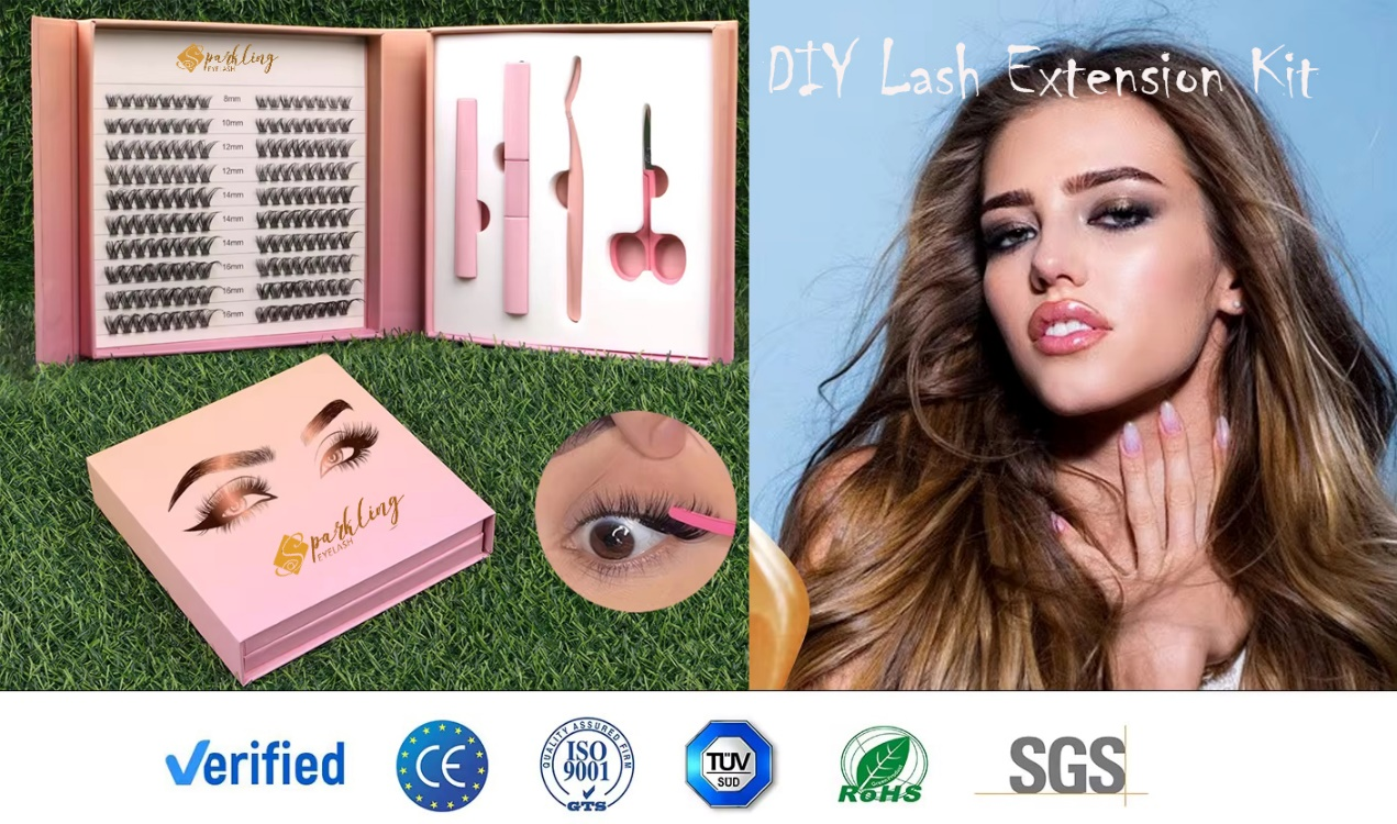 Uzyskaj idealny wygląd dzięki zestawowi DIY Lash Cluster w cenie fabrycznej