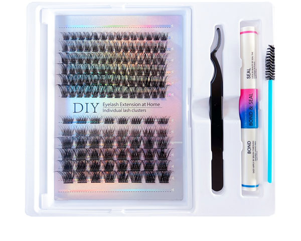 Najlepsze produkty Pingdu Sparkling Eyelash® do naturalnie wyglądającego samodzielnego przedłużania rzęs z norek
