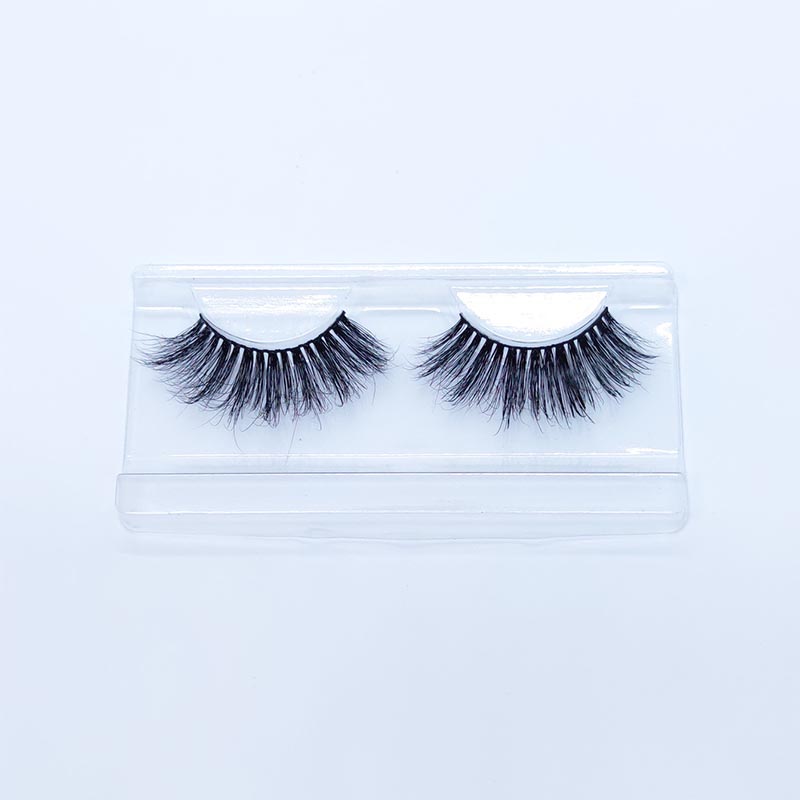 Rzęsy 8D Mink Delikatne puszyste rzęsy Natural Look Silk Lashes 12-18mm