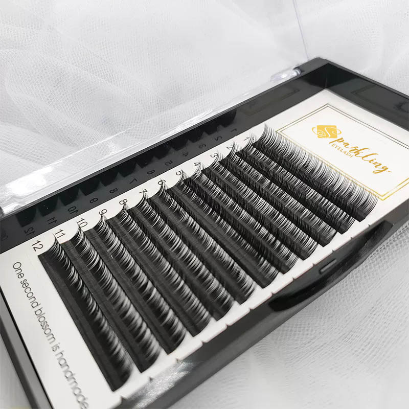 Przedłużanie rzęs D Curl 15-20mm Mixed Tray Silk Classic Lash Indywidualne przedłużanie rzęs