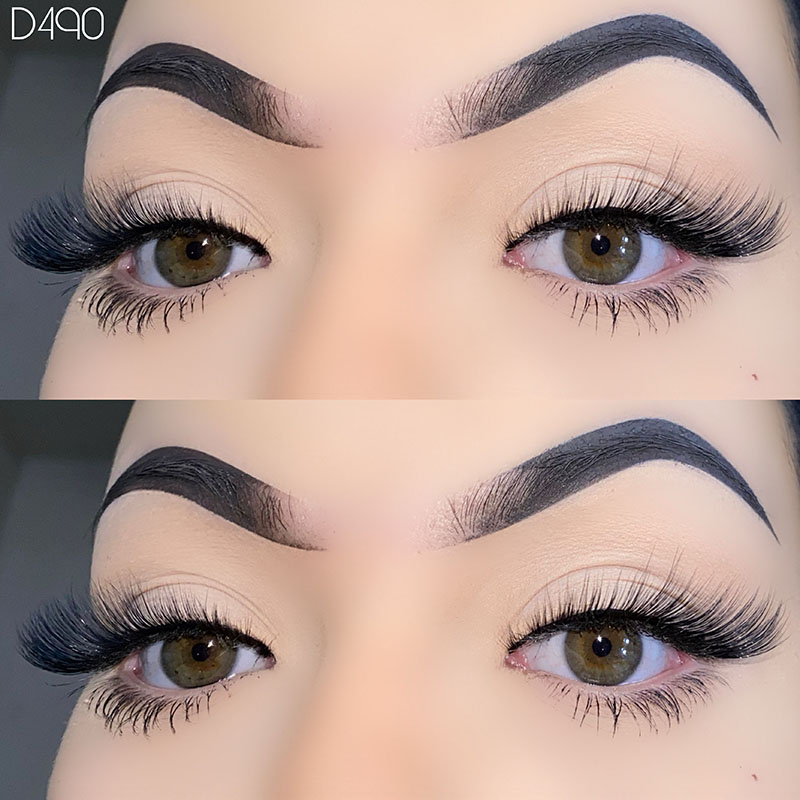 Fluffy Fox Eye Lashes Delikatne rzęsy Cat Eye