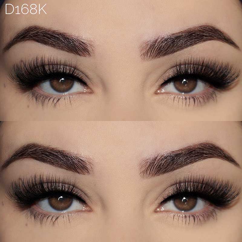 Pół rzęs Natural Look Wispy 3D Cat Eye Lashes