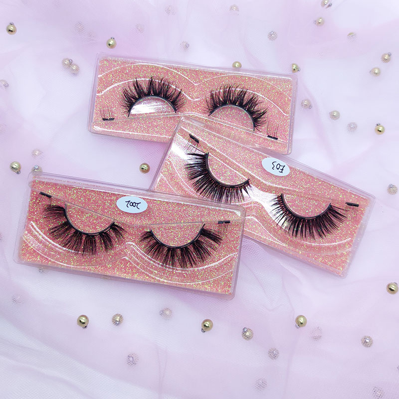 Magnetyczne rzęsy cztery kotwice Natural Look 1 para opakowanie