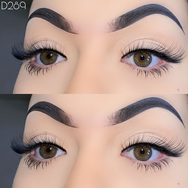 Mink Lashes Wispy Lashes Fox Eye Zwiększenie objętości rzęs