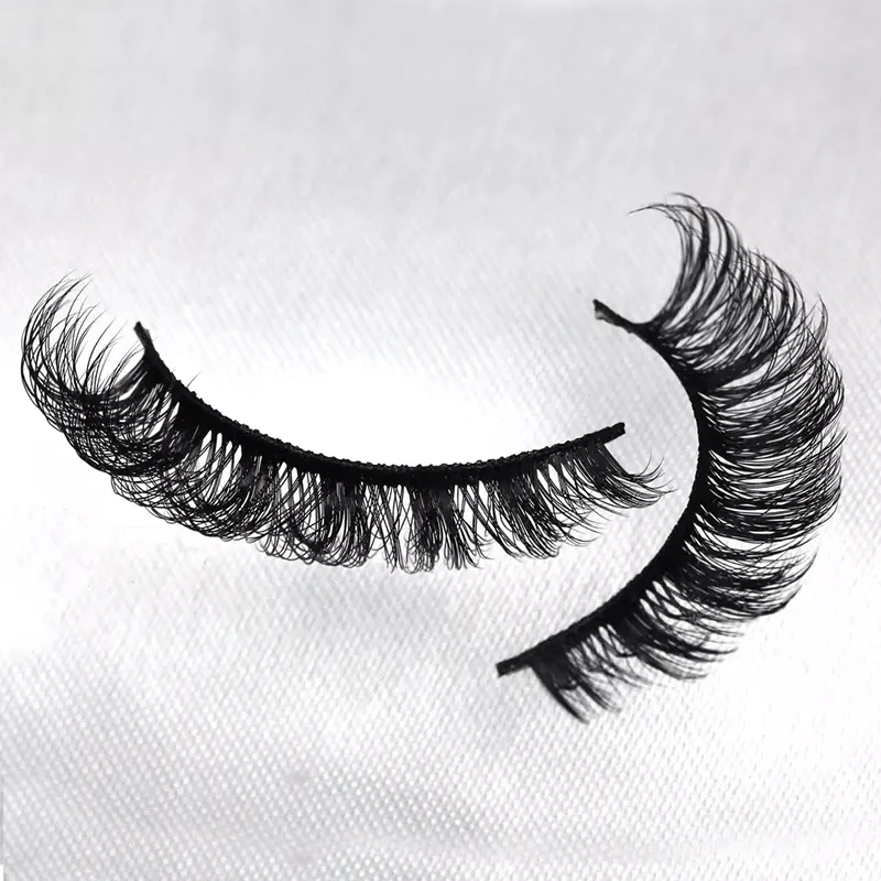 Rzęsy ze sztucznej norki rosyjskiej 13 mm D C Curl Volume